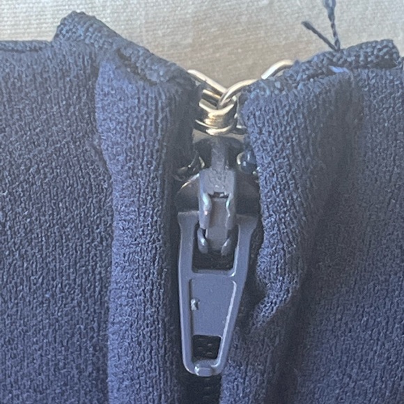 Francesca’s Collections Mi Ami Navy Blue Embroidered Dress - Picture 8 of 16